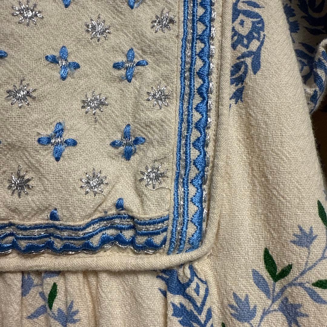 ⭐︎hanaさん専用⭐︎ ヌキテパ　刺繍　ワンピース　ショッパー付き