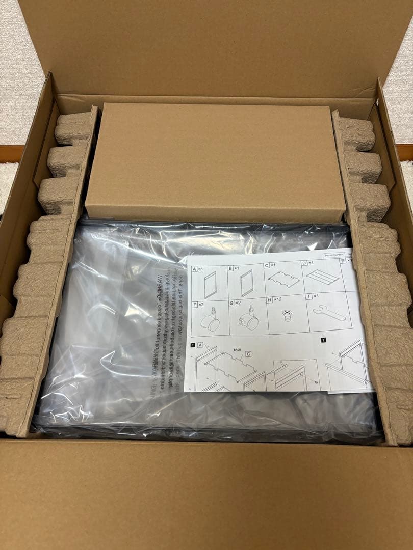 山崎実業 tower タワー 3分別ダストワゴン ゴミ箱 ブラック