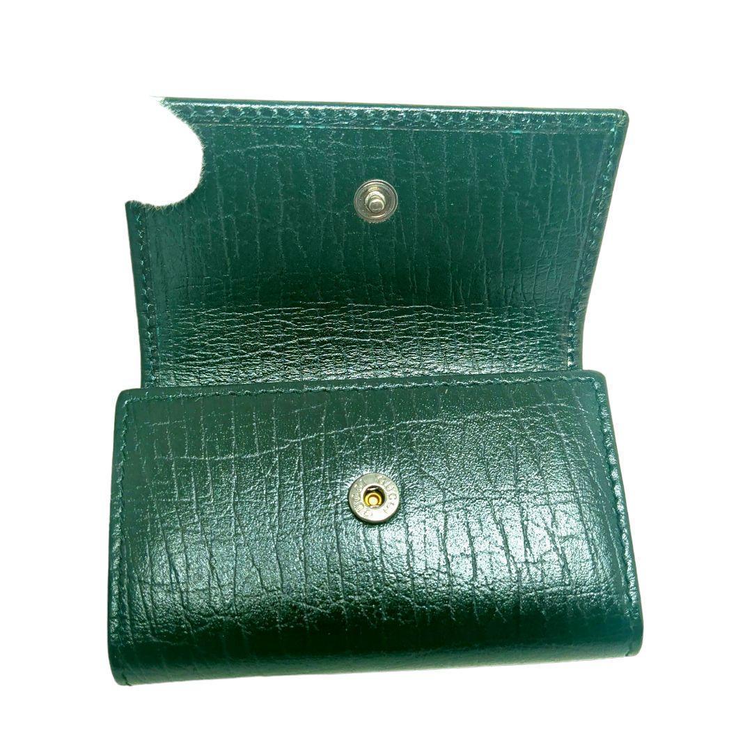 超美品✨【GUCCI】６連 キーケース インターロッキング ダークグリーン 箱付