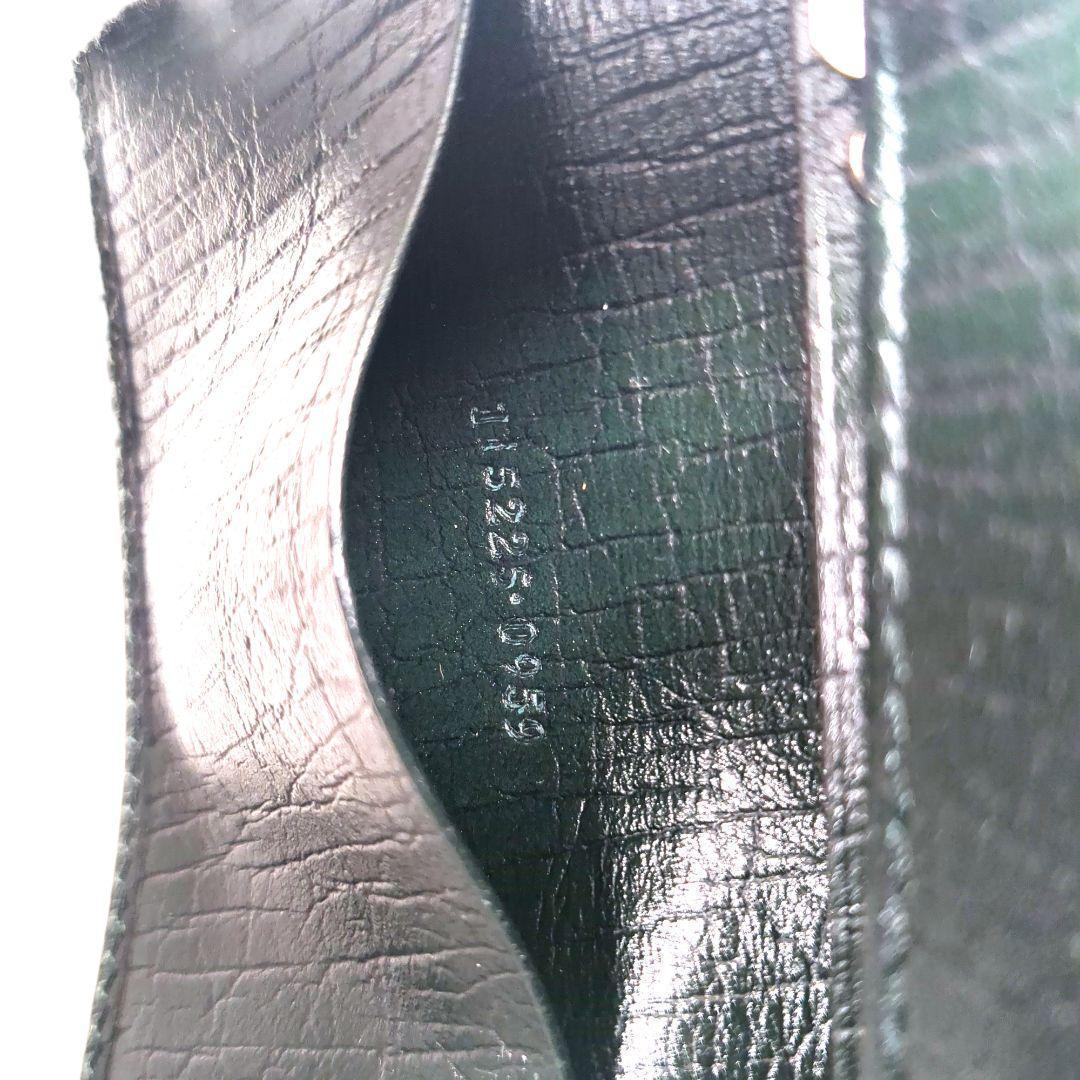 超美品✨【GUCCI】６連 キーケース インターロッキング ダークグリーン 箱付