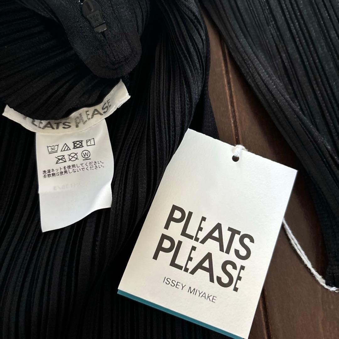 ワンピース PLEATS PLEASE MONTHLY SEPTEMBER BLACK 4