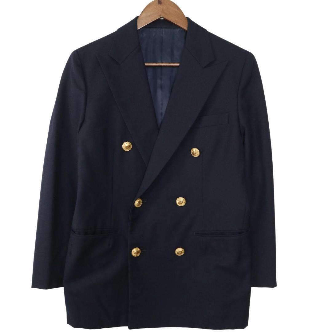 【美品✨】ラルフローレン ダブルブレストジャケット 紺ブレ 金ボタン 11サイズ