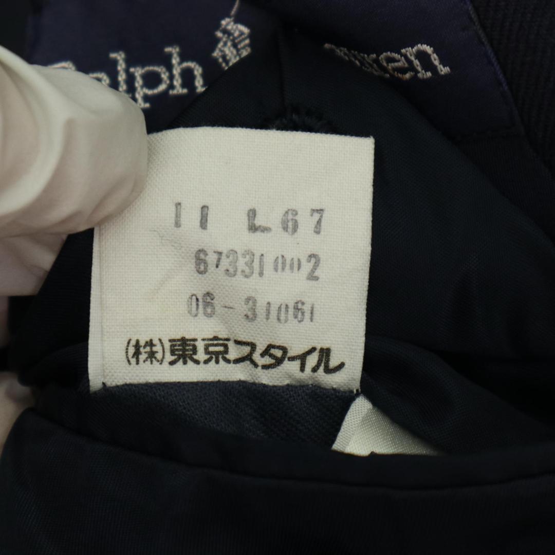 【美品✨】ラルフローレン ダブルブレストジャケット 紺ブレ 金ボタン 11サイズ