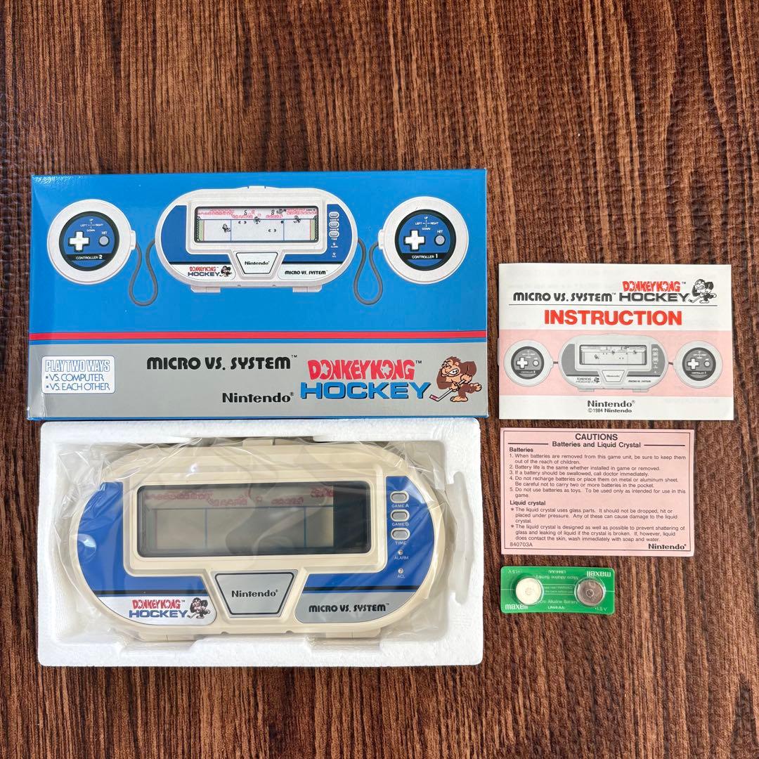 新品 ドンキーコングホッケー ゲームウォッチ ニンテンドー 海外版 レトロ