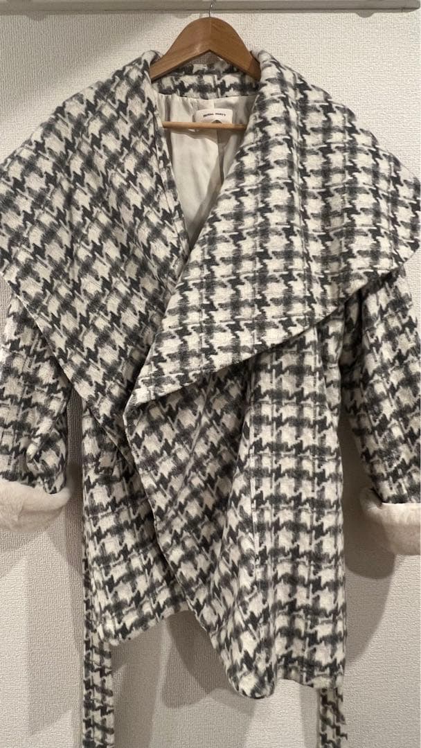  PARTY ファー付BIGカラーミドルコート　ロイヤルパーティ