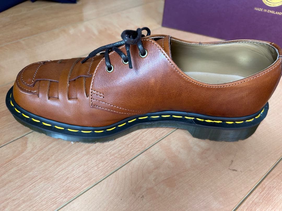 ★美品★Dr.Martens【ドクターマーチン】1461 woven 革靴