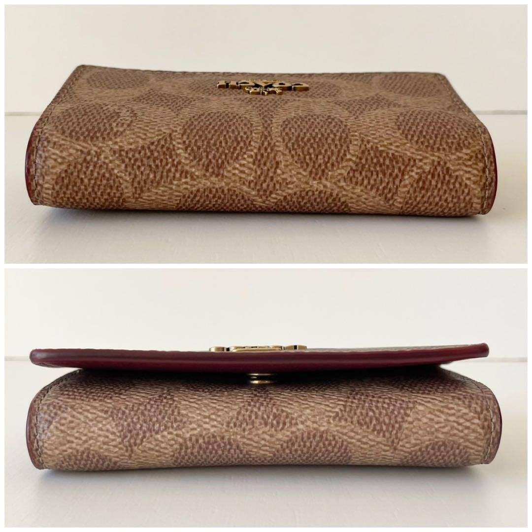 【新品】COACH 6 リング キー ケース シグネチャー キャンバス