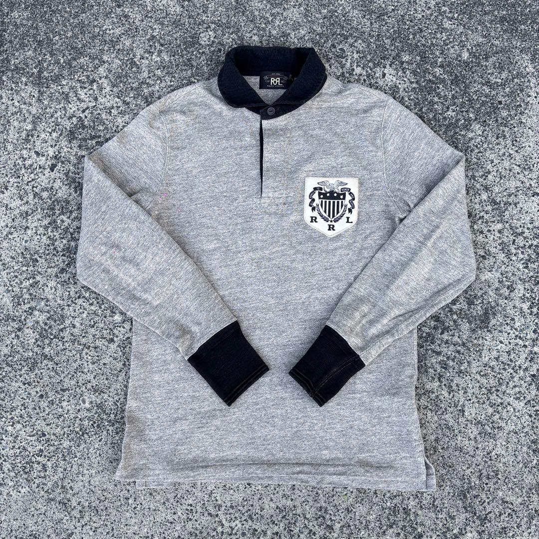 RRL ポロシャツ グレー
