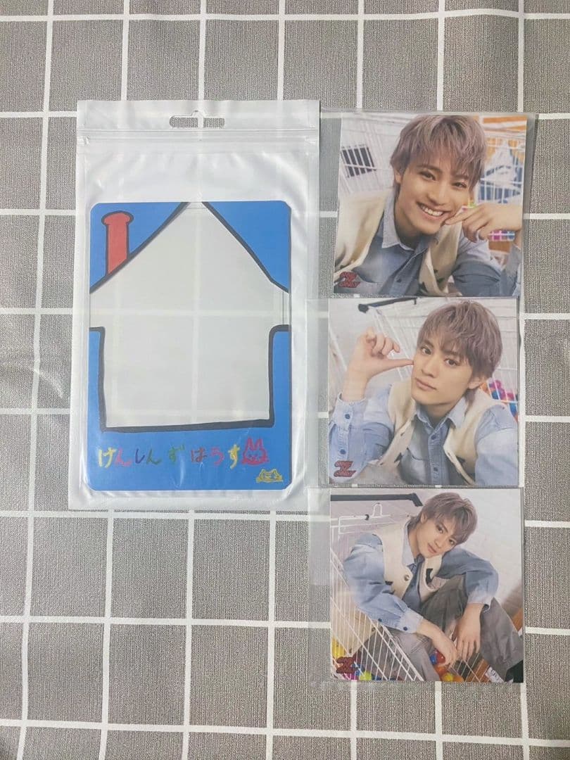 KENSHIN 上村謙信 硬質カードケース スクエアフォト3種 セット