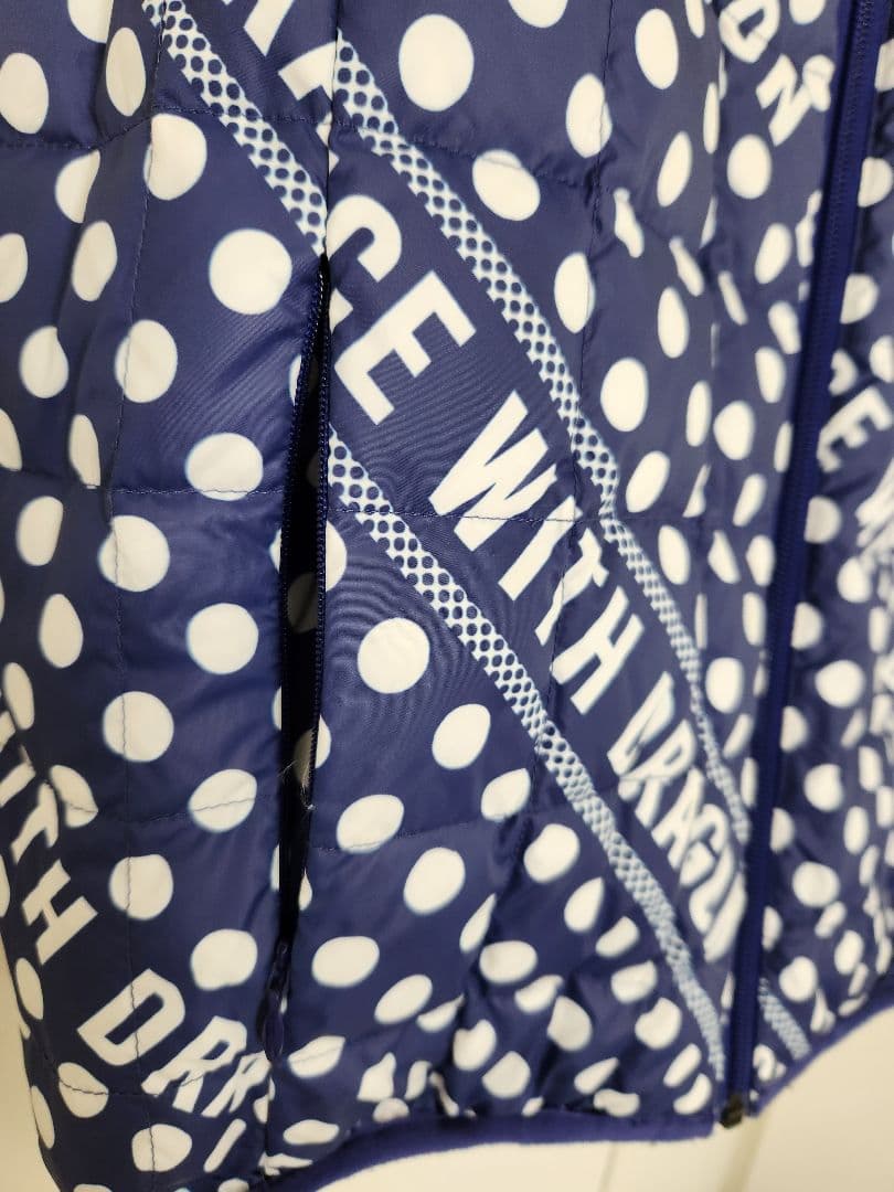 DANCE WITH DRAGON　リバーシブルダウンベスト