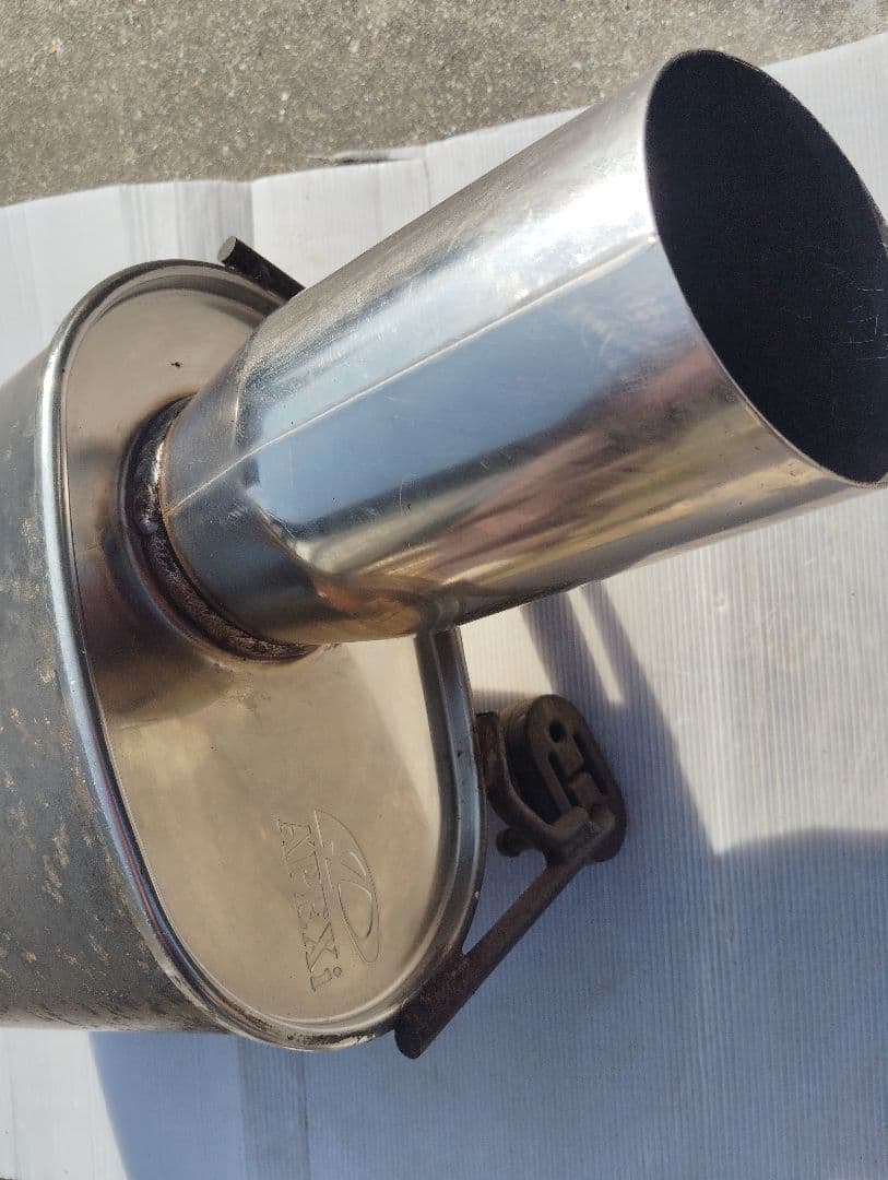 シビックEG6.EG5JASMA ステンレス 丸型マフラー 本体