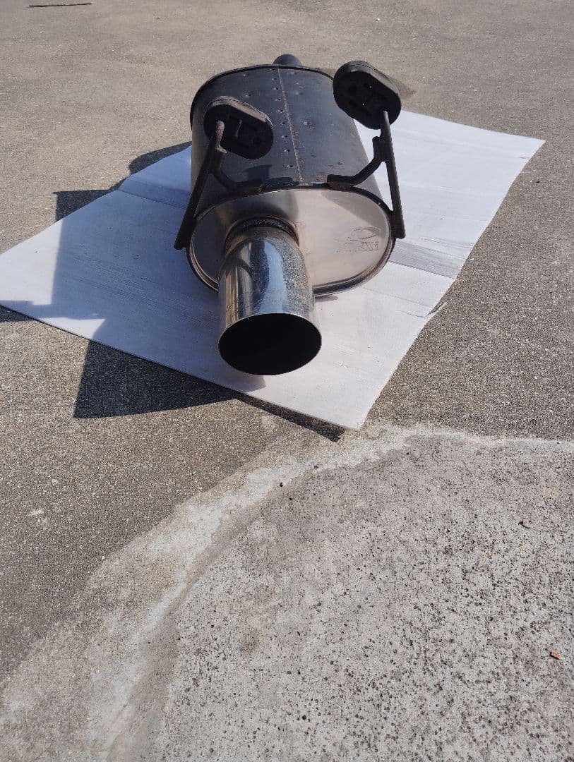 シビックEG6.EG5JASMA ステンレス 丸型マフラー 本体