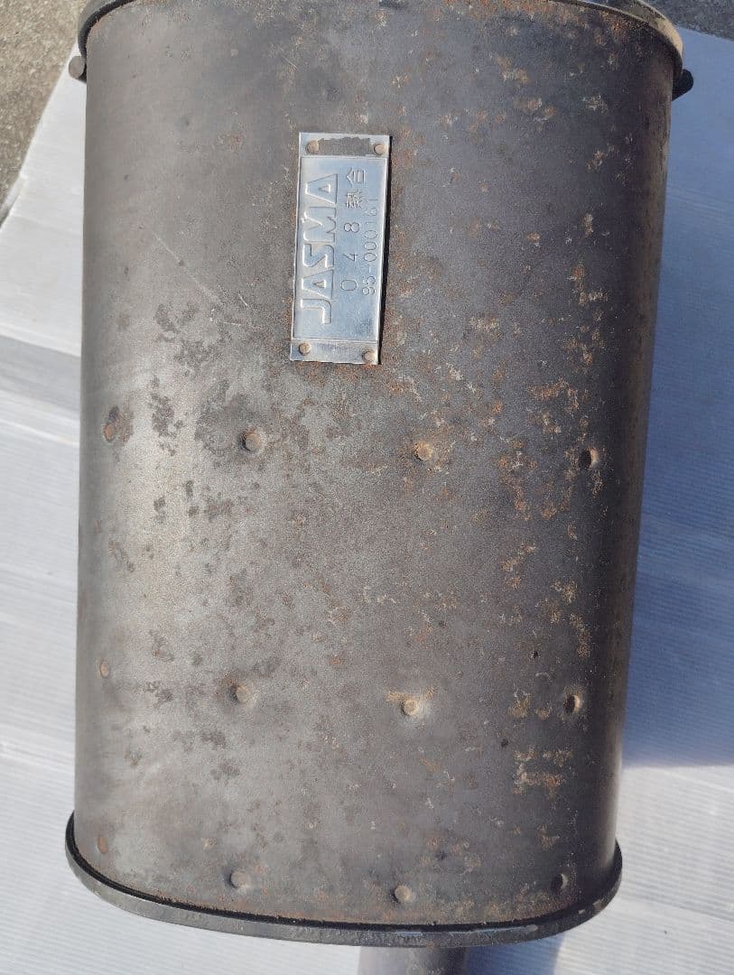 シビックEG6.EG5JASMA ステンレス 丸型マフラー 本体