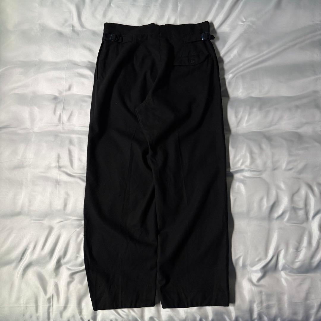 希少 50s 60s vintage ユーロ製 ブラック ウール ワークパンツ