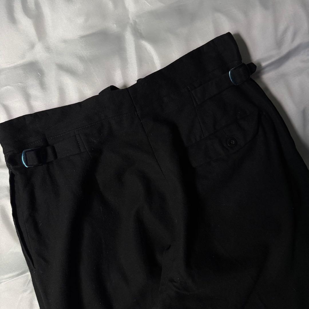 希少 50s 60s vintage ユーロ製 ブラック ウール ワークパンツ