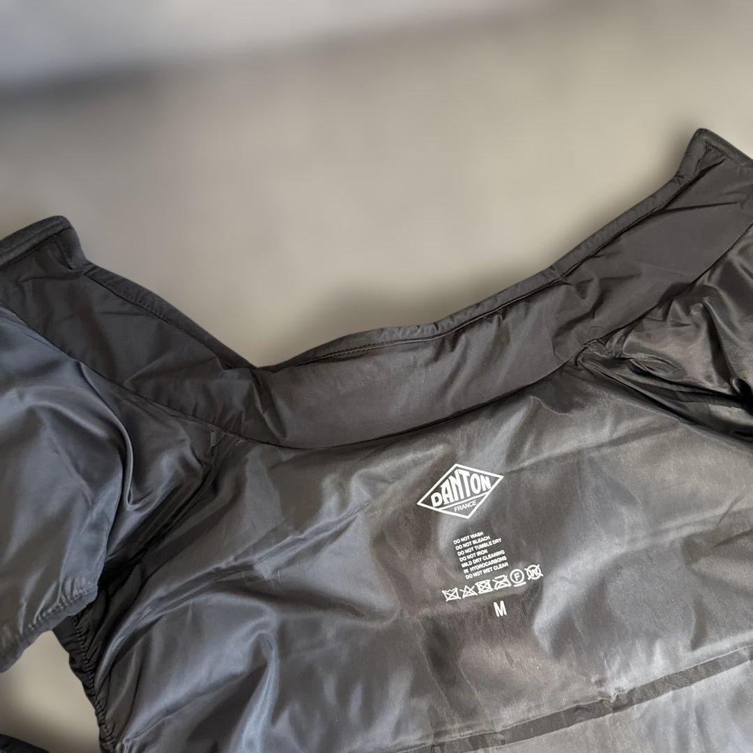 [DANTON/ダントン] 2WAYストレッチナイロン ダウンベスト　Mサイズ