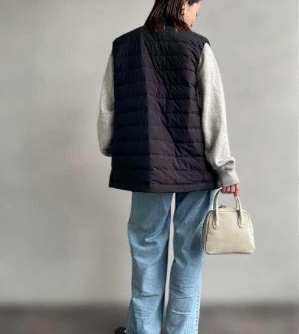 [DANTON/ダントン] 2WAYストレッチナイロン ダウンベスト　Mサイズ