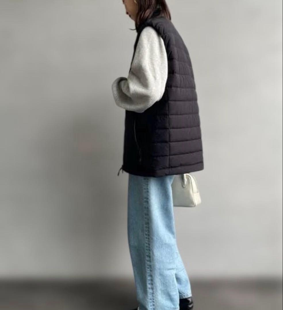 [DANTON/ダントン] 2WAYストレッチナイロン ダウンベスト　Mサイズ