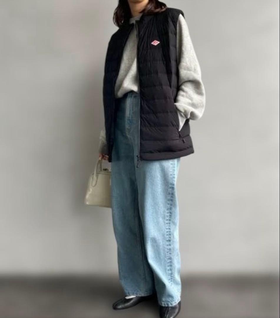 [DANTON/ダントン] 2WAYストレッチナイロン ダウンベスト　Mサイズ