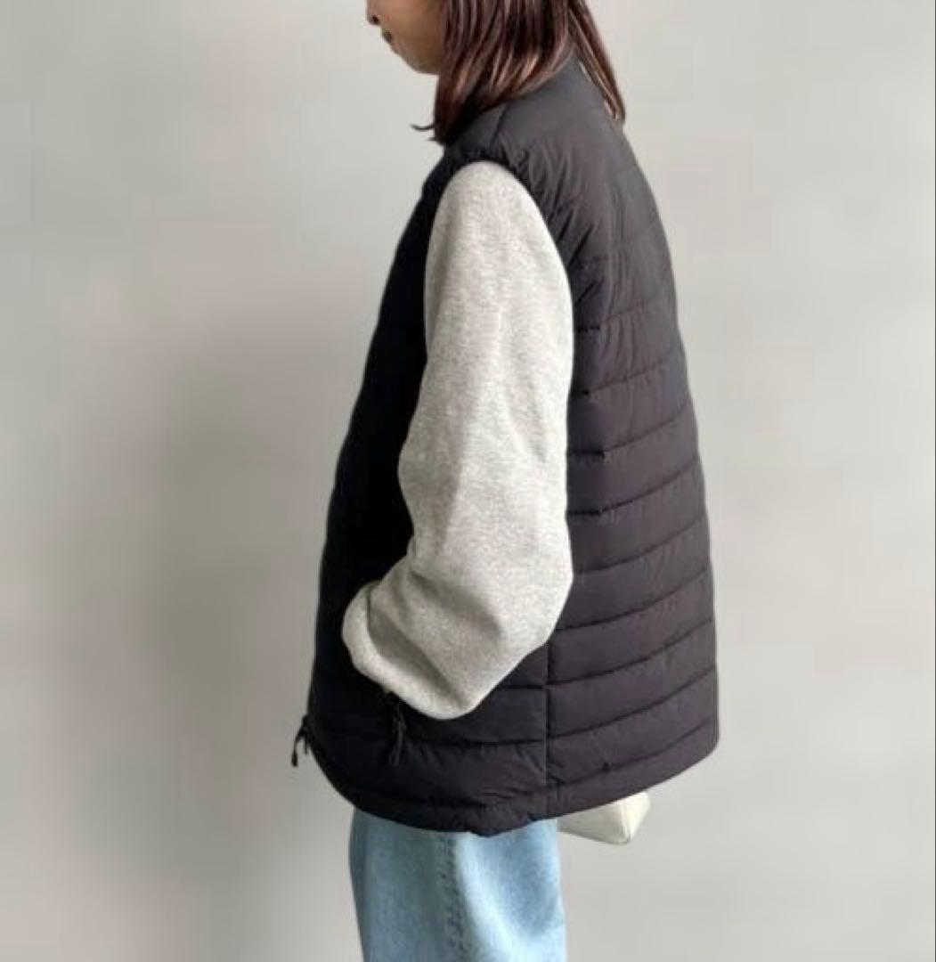 [DANTON/ダントン] 2WAYストレッチナイロン ダウンベスト　Mサイズ