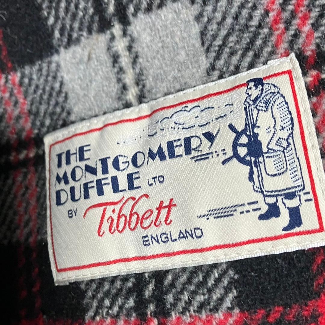 Tibbett チベット ダッフルコート 英国製 グレー XL相当 N492
