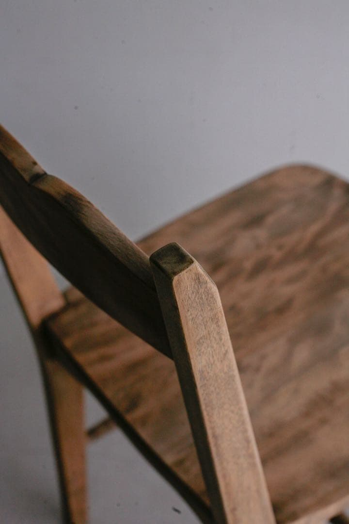 白木椅子 無垢材 ダイニングチェア　アンティークチェア ナチュラル古家具 古道具
