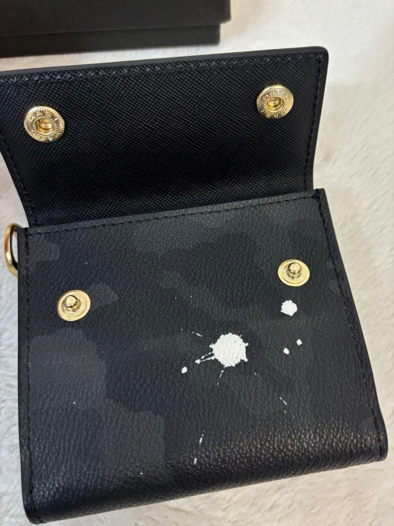 新品未使用Gentil Bandit ブラック二つ折り財布