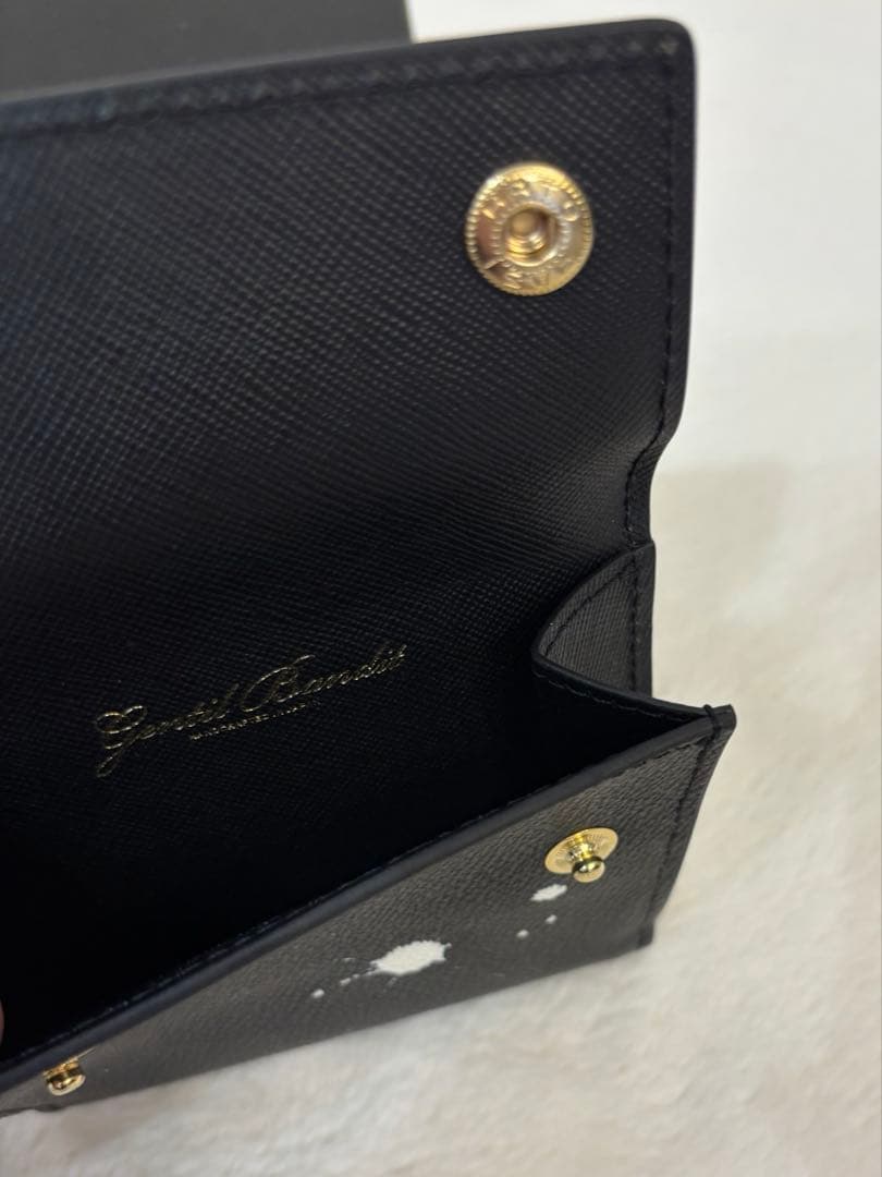 新品未使用Gentil Bandit ブラック二つ折り財布