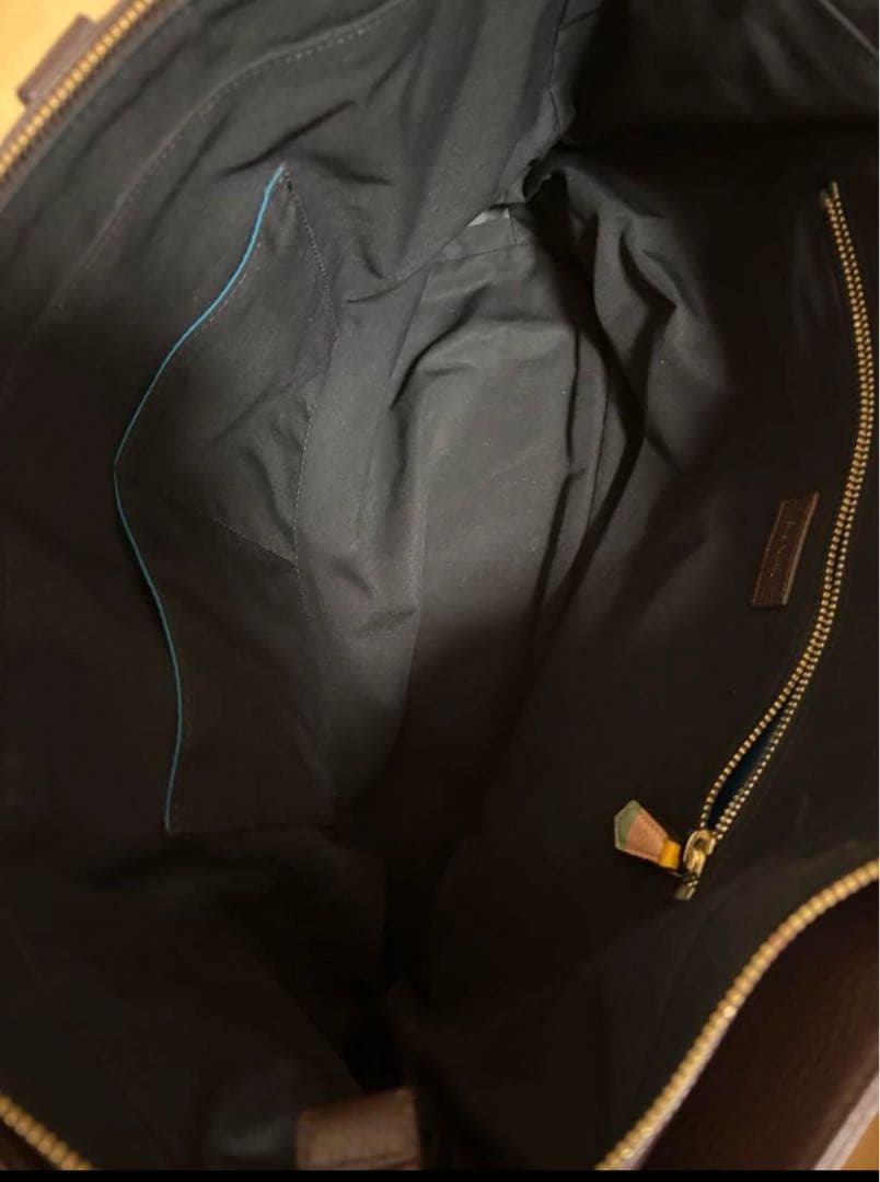 Paul Smith ダークブラウン トートバッグ