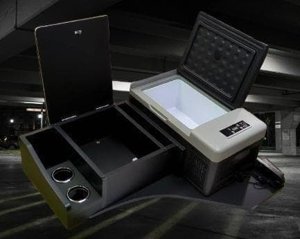 新型 17 グランドプロフィア 保冷庫対応　コンソールテーブル パイプ無し