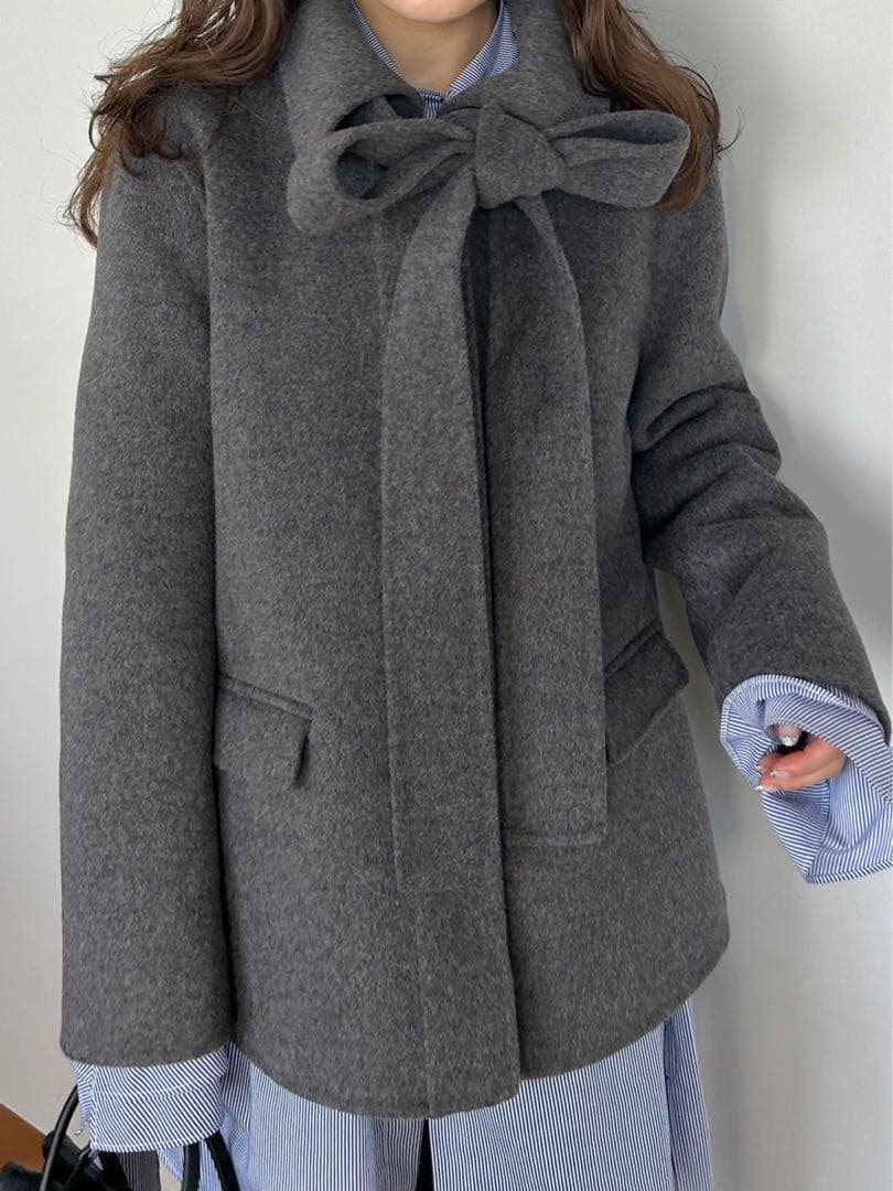 SNIDEL スナイデル リバーリボンージャケット アウター