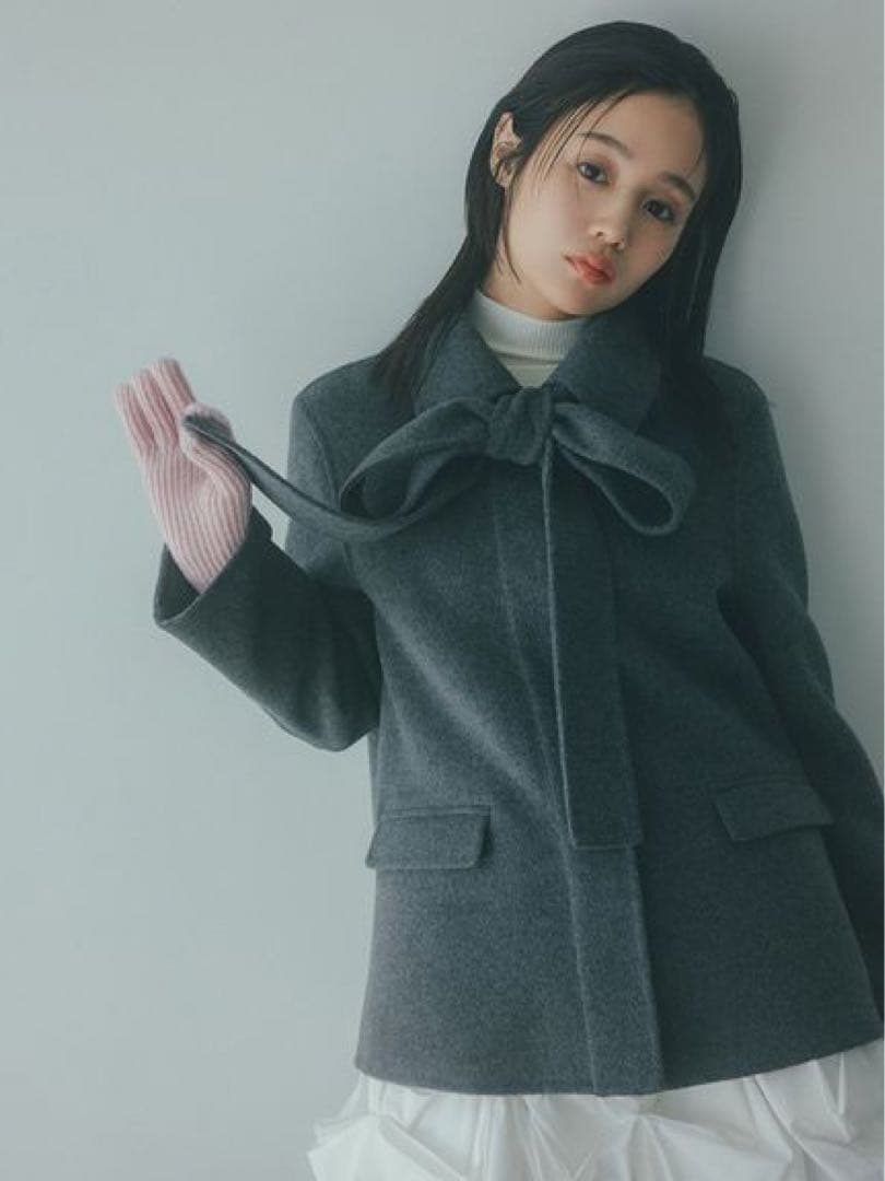 SNIDEL スナイデル リバーリボンージャケット アウター