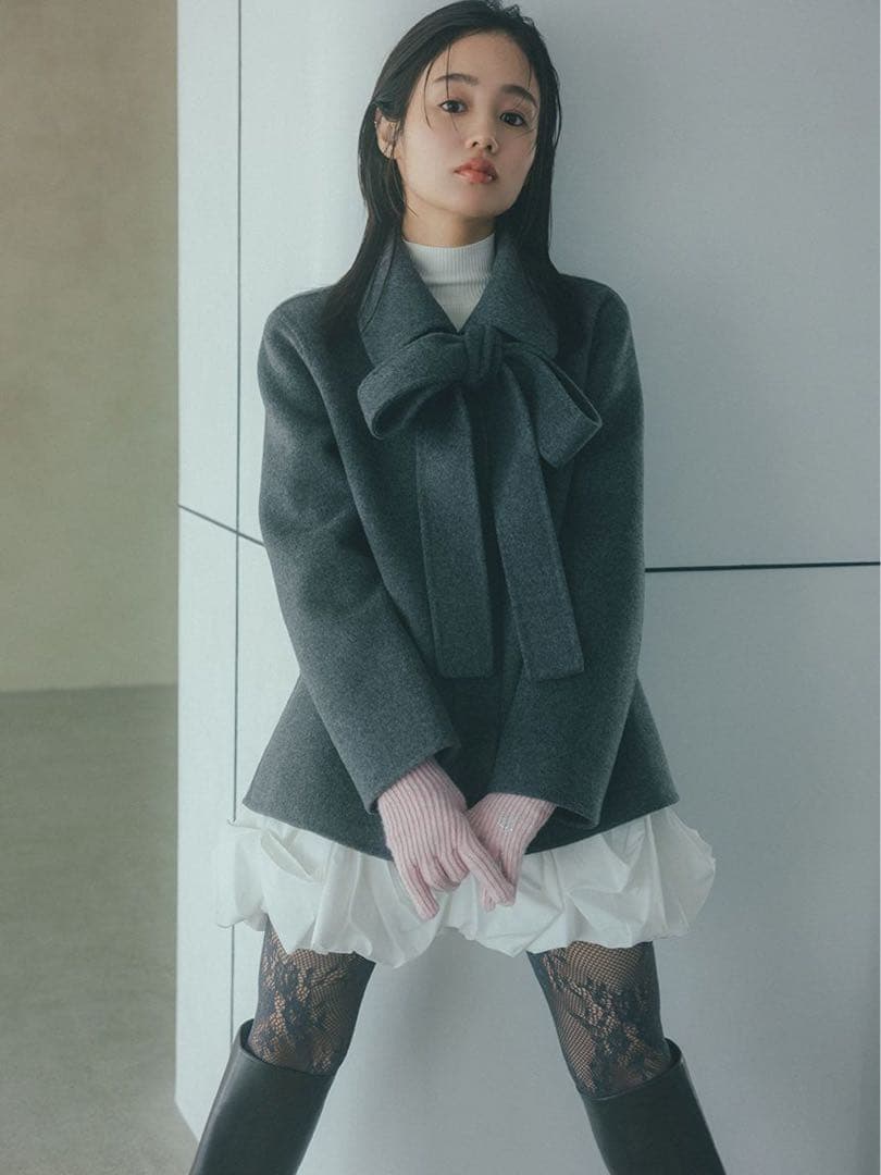 SNIDEL スナイデル リバーリボンージャケット アウター