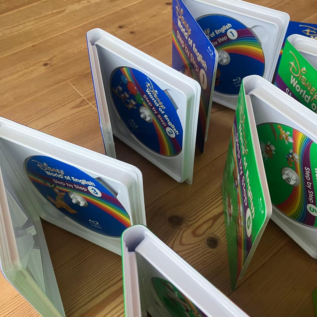 DWE ステップバイステップ ブルーレイ　ガイド　step by step 英語