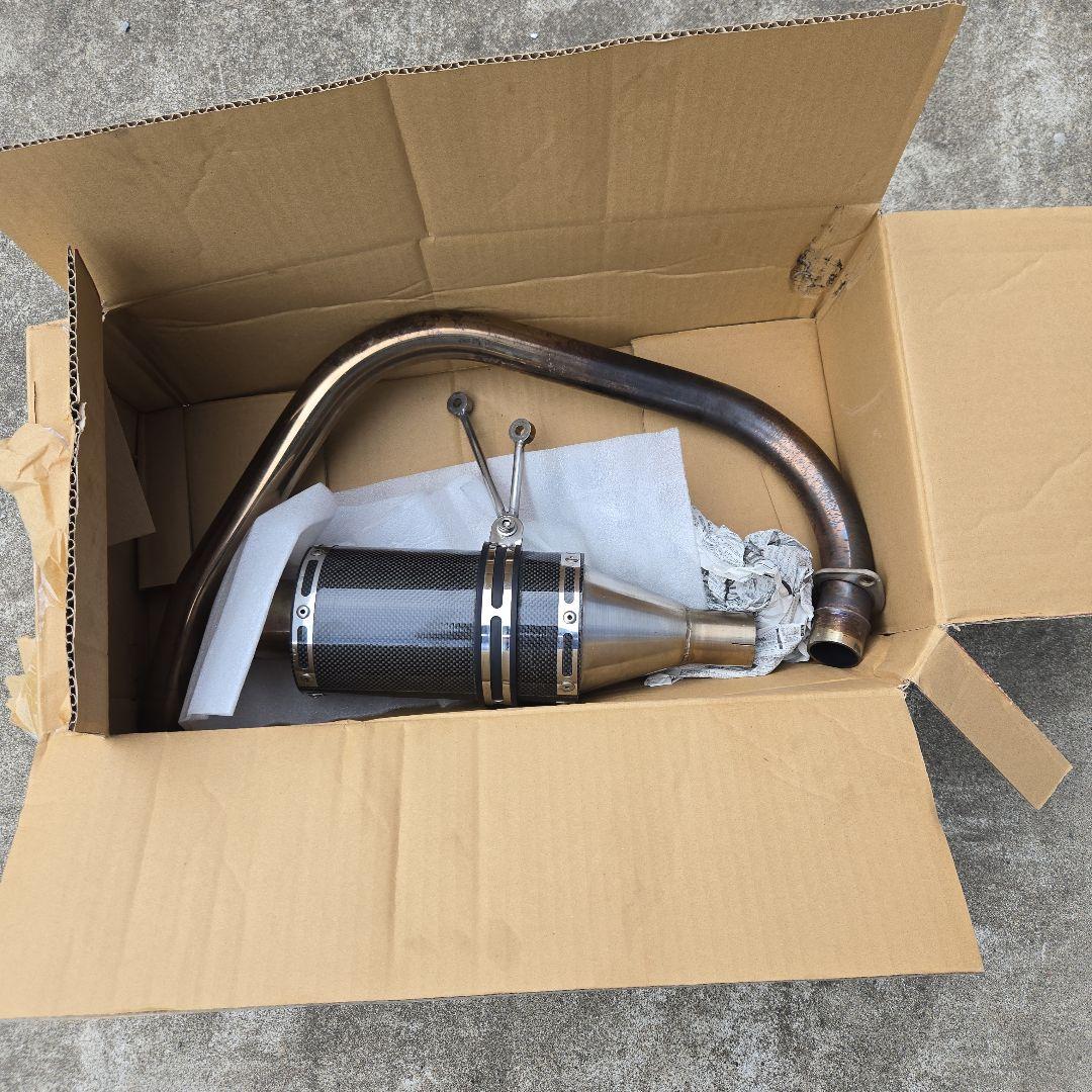 ftr223 カーボンマフラー　メーカ不明