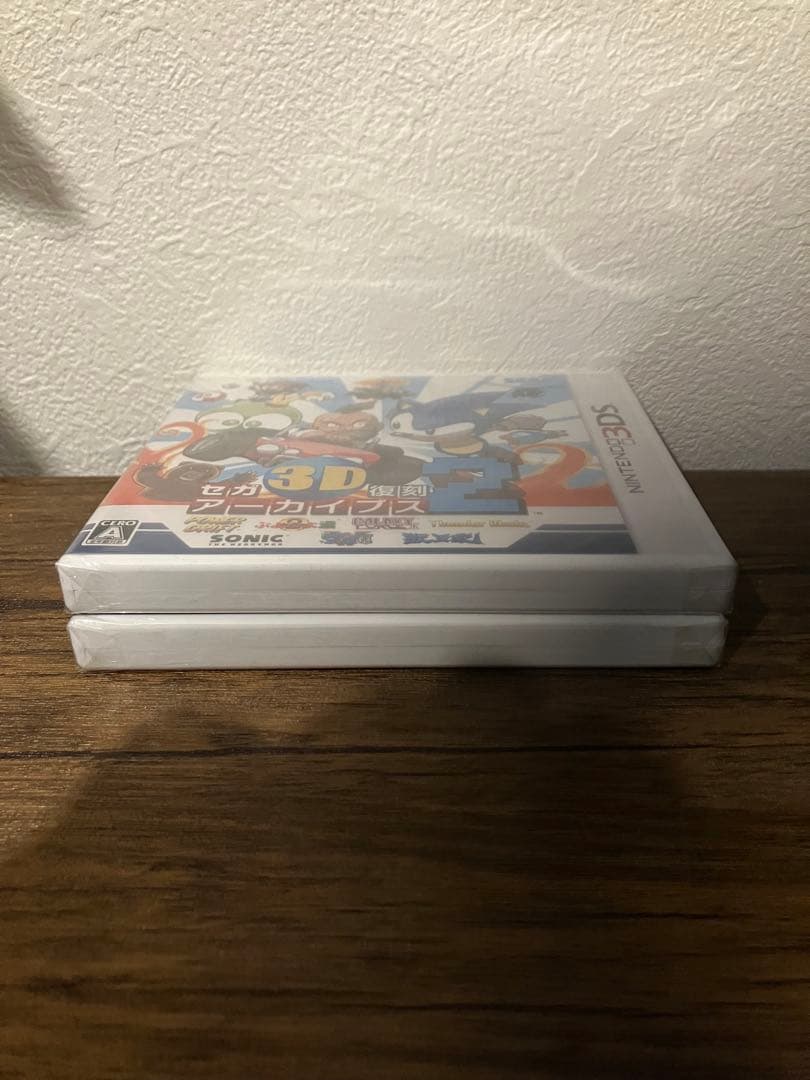 3DS セガ3D復刻アーカイブス　1.2 セット　セガストア限定　クリアファイル
