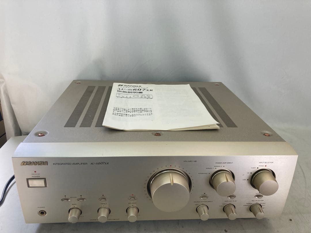 SANSUI サンスイ AU-α607XR オーディオ機器　ジャンク