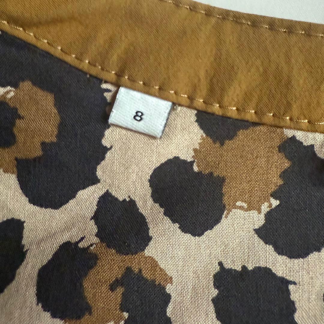 大人気✨MACKINTOSH HUMBIE ノーカラーコート レオパード裏地 8