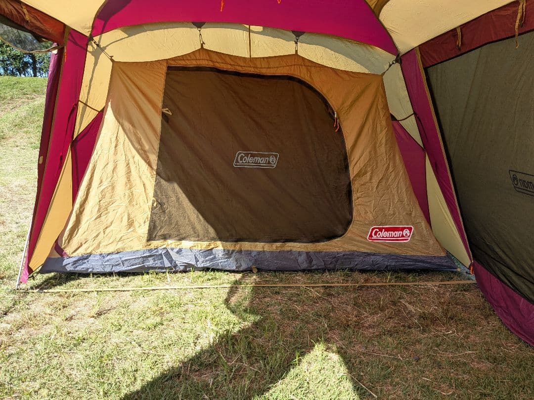 コールマン　ラウンドスクリーン2ルームハウス（バーガンディ）ツールームテント
