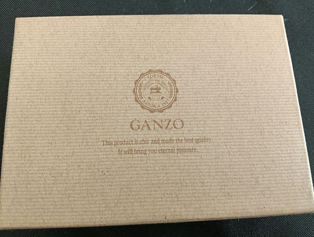 土日発送 GANZO コードバン 折り財布 馬革
