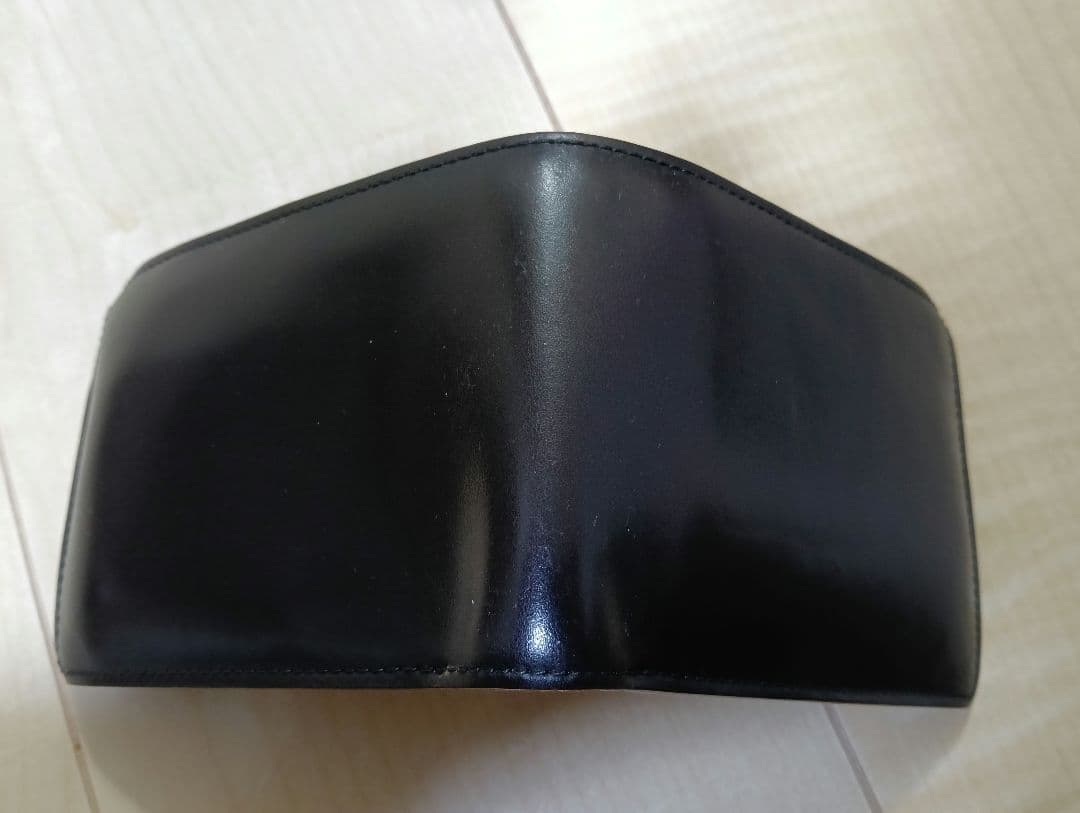 土日発送 GANZO コードバン 折り財布 馬革