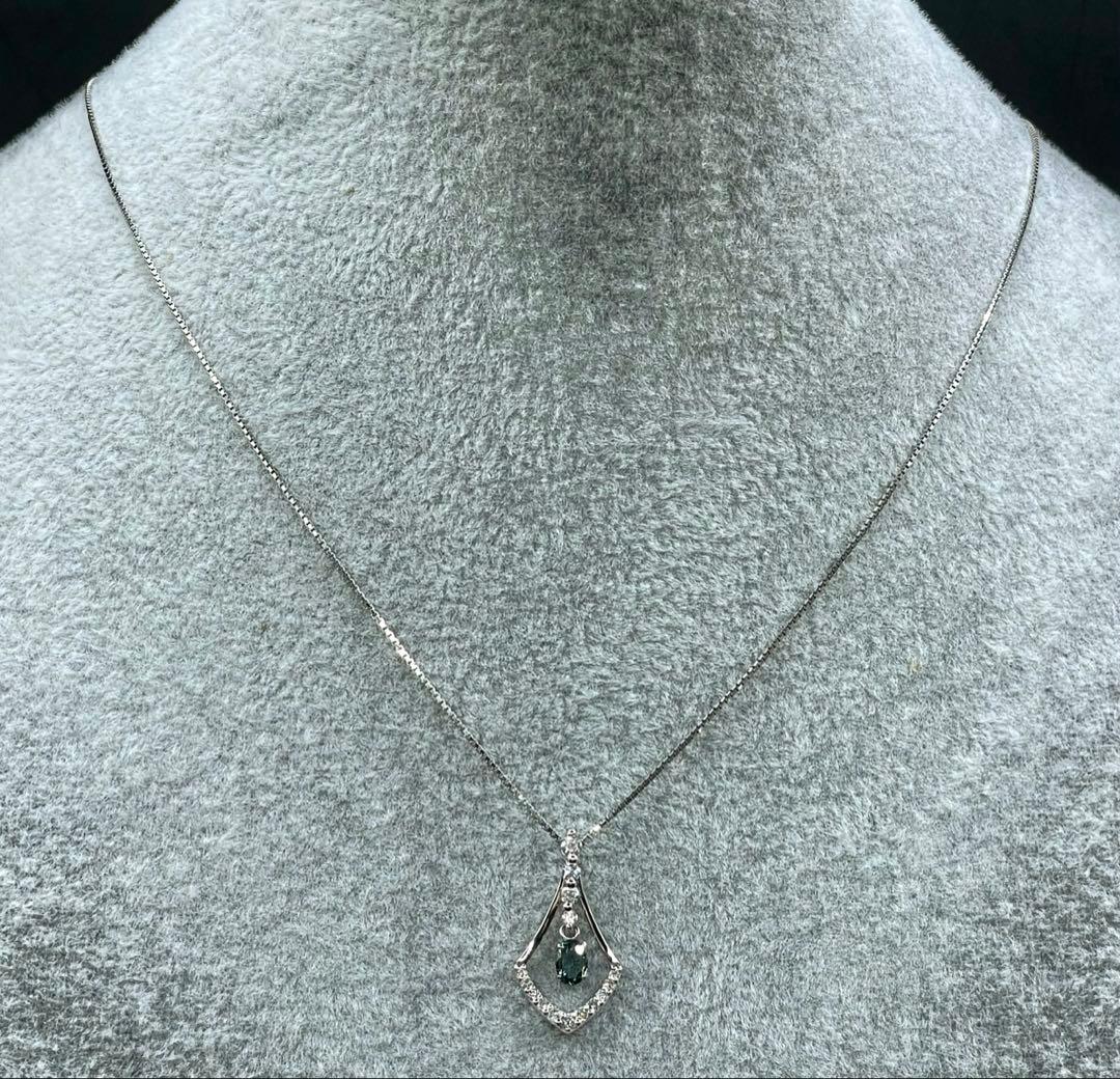 JA161★高級 アレキサンドライト0.22ct D pt ヘッド 鑑別付