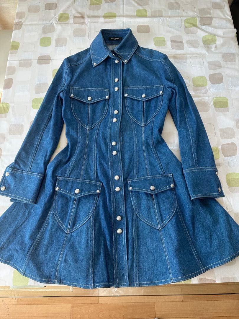 BALMAN ピエールバルマン　デニムワンピース