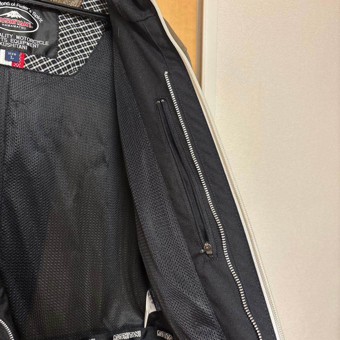 【値引き】クシタニレザージャケット　インナーダウン付き