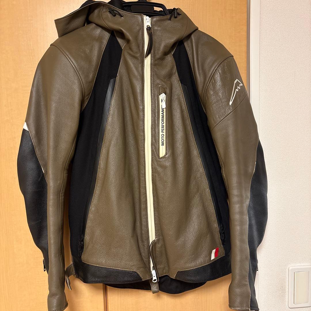 【値引き】クシタニレザージャケット　インナーダウン付き