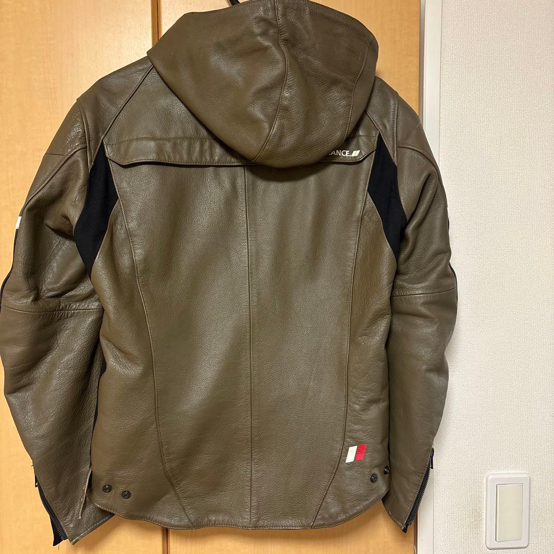【値引き】クシタニレザージャケット　インナーダウン付き
