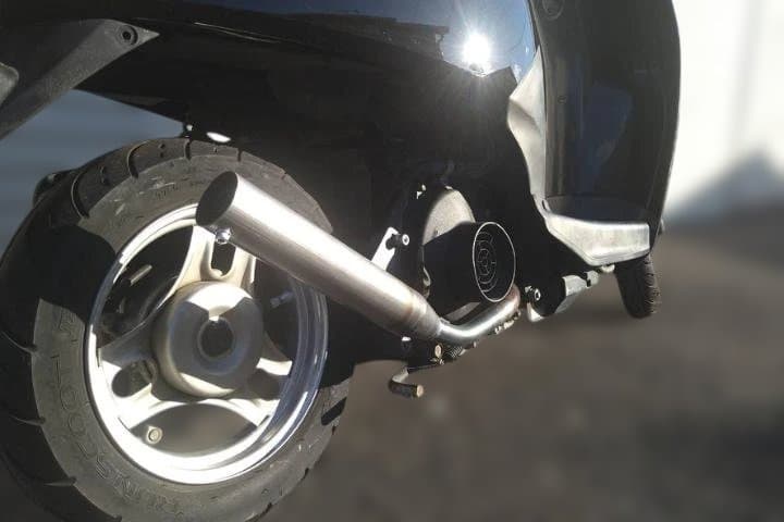 ホンダ TODAY用マフラー《ONEDAY》クリア塗装 50.8 トゥディ