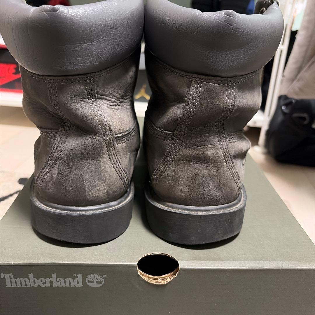ティンバーランド　グレー　6インチブーツ　26.5