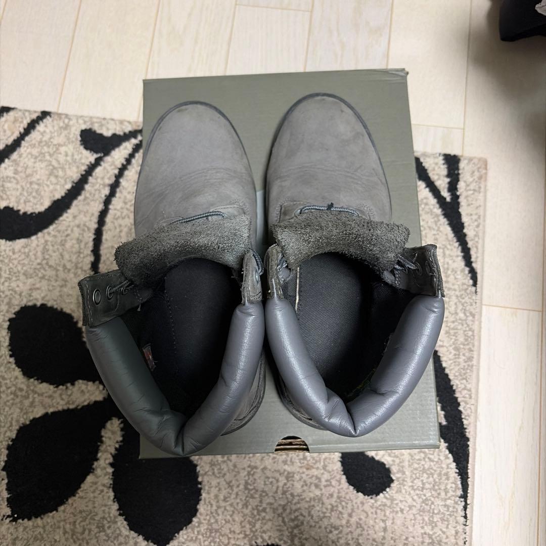 ティンバーランド　グレー　6インチブーツ　26.5