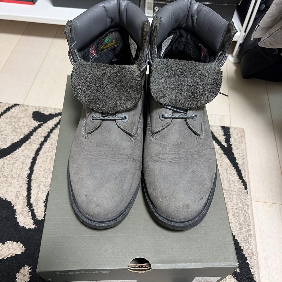 ティンバーランド　グレー　6インチブーツ　26.5